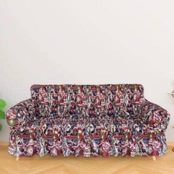 Digital Printed Sofa Cover IKAT - FREE SHIPPING