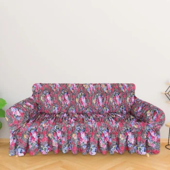 Digital Printed Sofa Cover Bouquet - FREE SHIPPING